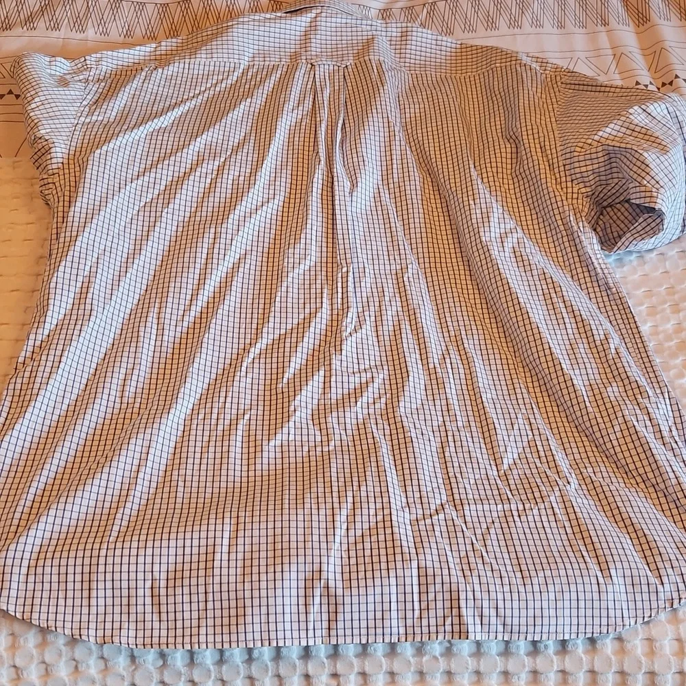Gant Blue and White Checkered Casual Shirt - Picture 4 of 4